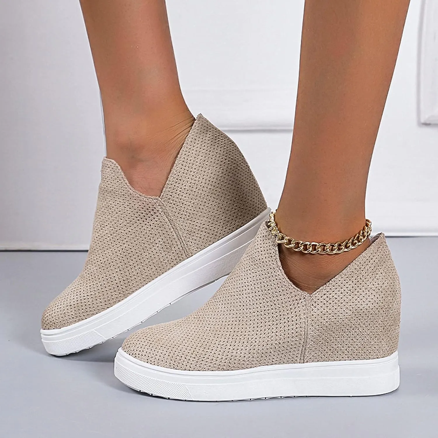 2021 Fashion Women's Shoes Leisure Breathable Mesh Outdoor Fitness Running Sport Sneakers Shoes
