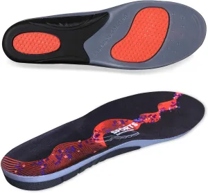 220 lbs Plantar Fasciitis Insoles Arch Support Inserts for Men Women Soft Silicone Shock Absorption Shoes Inserts for Foot Pain Relief - Work Boot Shoe Insole - Standing All Day Heavy Duty Support