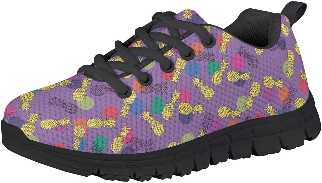 AmzPrint Halloween Spider Web Print Unisex-Child Low-Top Athletic Tennis Running Sneakers Casual Toddler Boy Sneakers Size 7