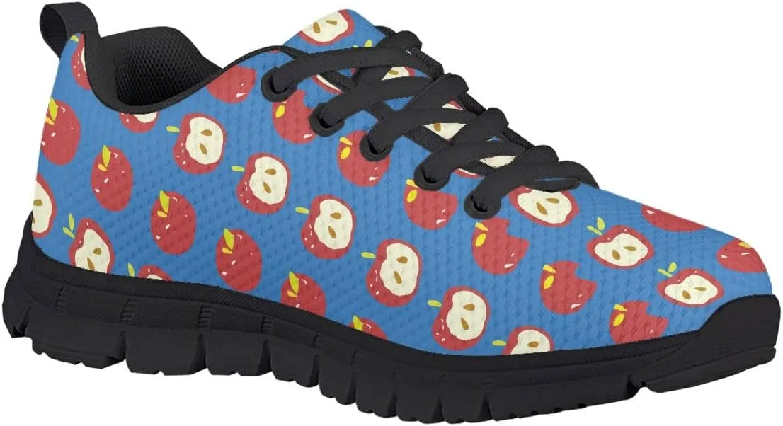 AmzPrint Halloween Spider Web Print Unisex-Child Low-Top Athletic Tennis Running Sneakers Casual Toddler Boy Sneakers Size 7