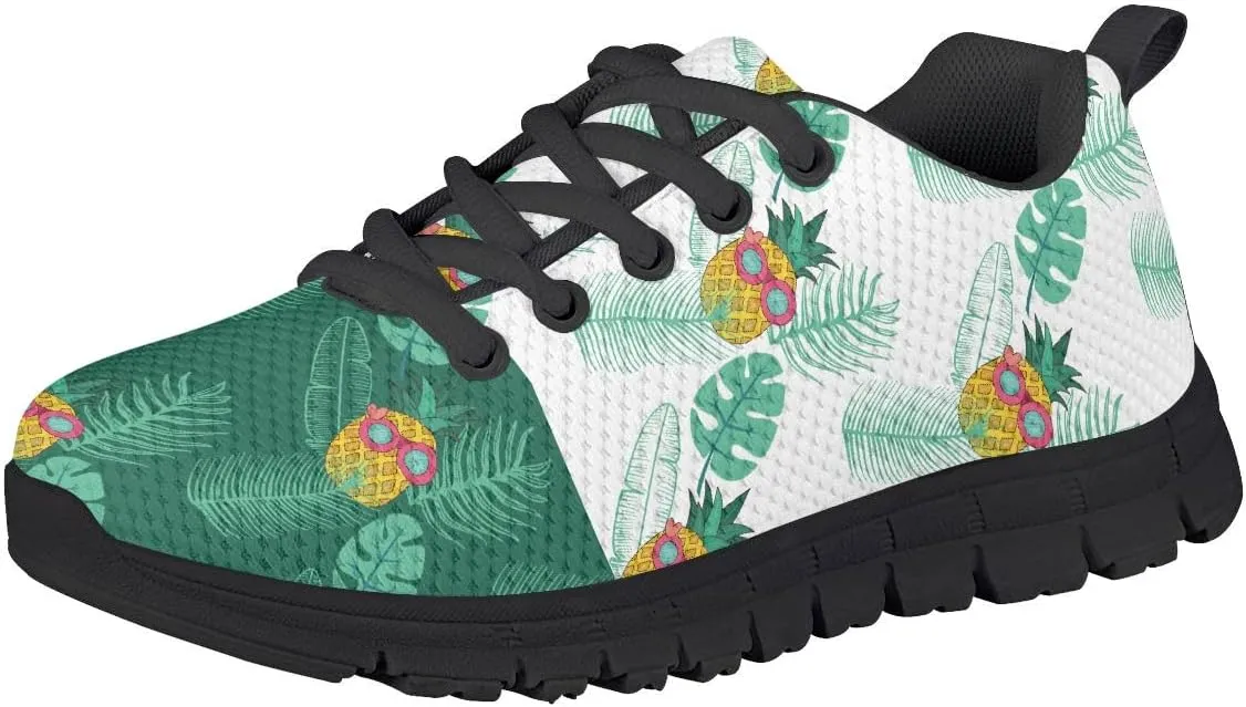 AmzPrint Halloween Spider Web Print Unisex-Child Low-Top Athletic Tennis Running Sneakers Casual Toddler Boy Sneakers Size 7