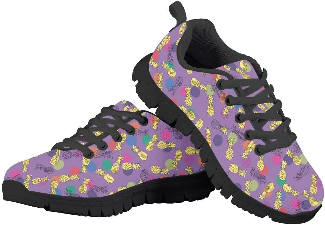AmzPrint Halloween Spider Web Print Unisex-Child Low-Top Athletic Tennis Running Sneakers Casual Toddler Boy Sneakers Size 7