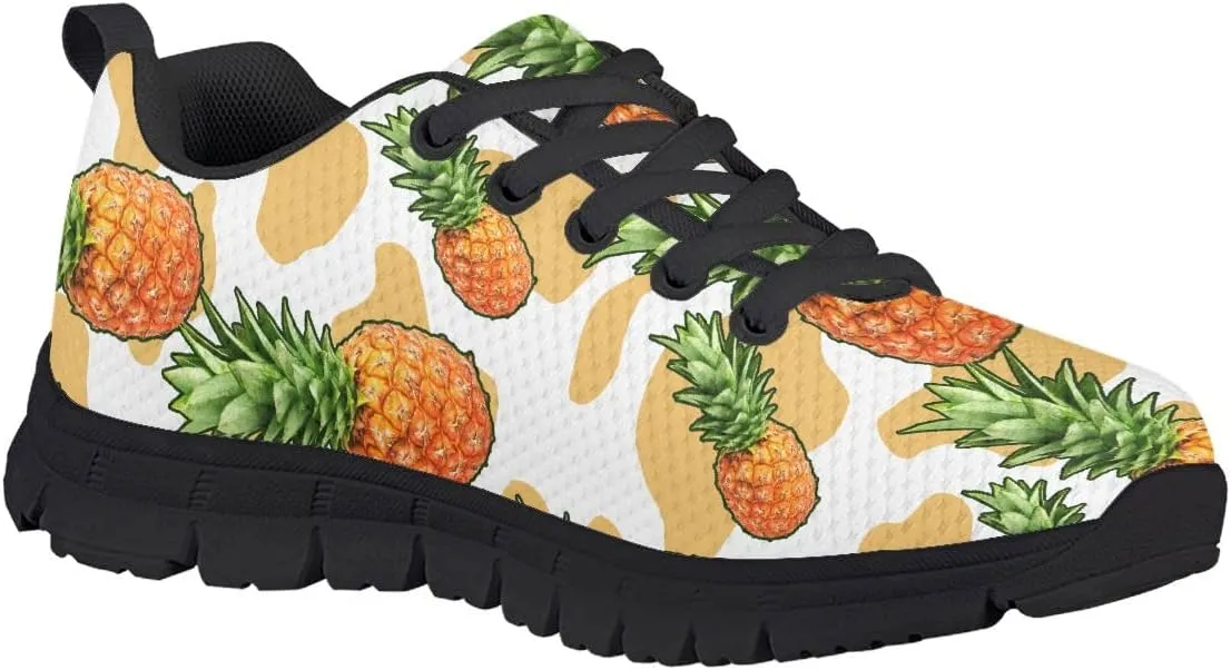 AmzPrint Halloween Spider Web Print Unisex-Child Low-Top Athletic Tennis Running Sneakers Casual Toddler Boy Sneakers Size 7