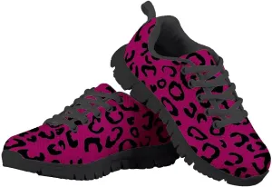 AmzPrint Unisex-Child Casual Black and White Polka Dot Print Sneakers Vintage Breathable Athletic Big Boys Sneakers Size 13