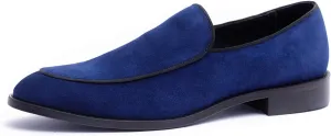 Anthony Veer Craig Suede Loafers for Men | Slip-on | Blake Stitch Construction | Ortholite Cushion Leather Footbed