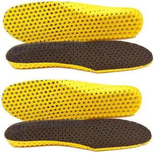 Athletic Cushioning Arch Support Shoe Insoles, Sore Soles Pain Relief Orthotics,Comfortable Shockproof Gel Shoe Insoles,Designed for Men and Women
