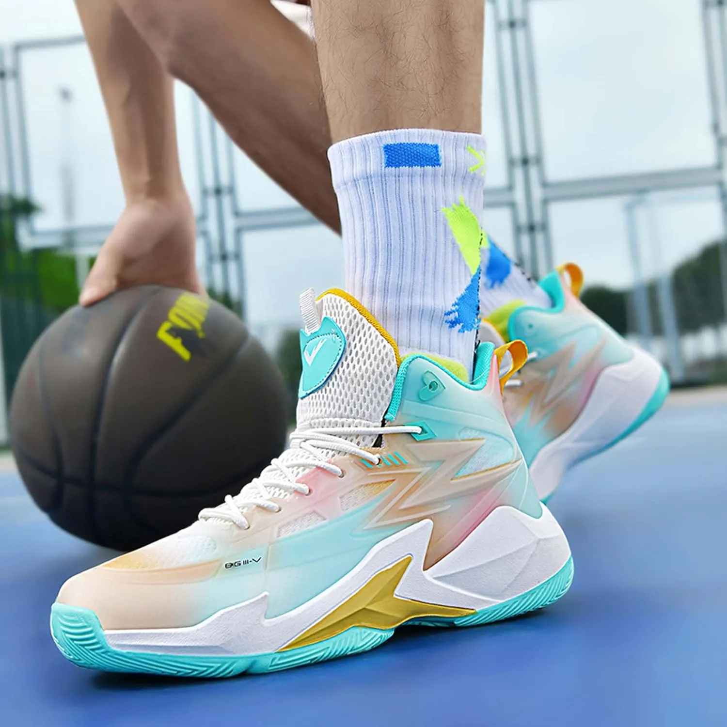 Autumn and Winter Universal Outdoor Sports Running Shoes, Anti Slip Basketball Shoes, wear-Resistant Soles, Hiking Shoes