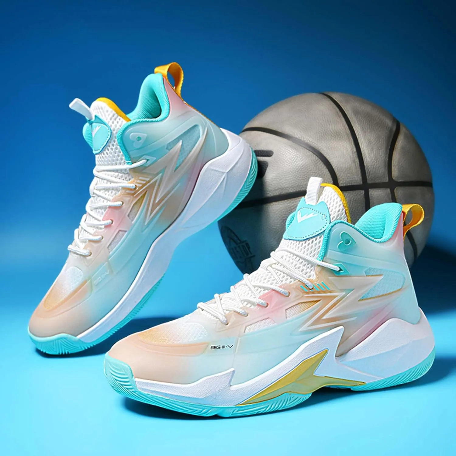 Autumn and Winter Universal Outdoor Sports Running Shoes, Anti Slip Basketball Shoes, wear-Resistant Soles, Hiking Shoes
