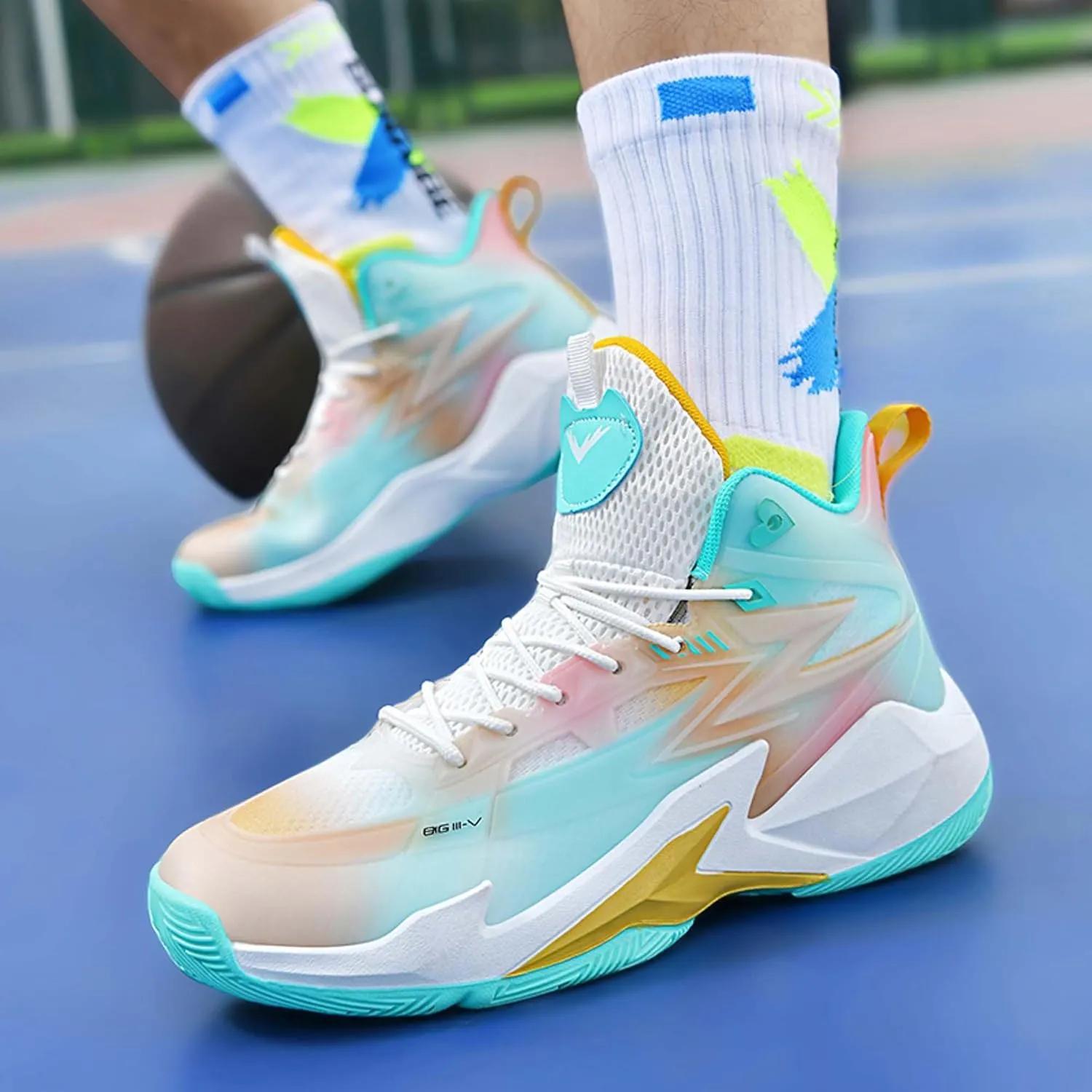 Autumn and Winter Universal Outdoor Sports Running Shoes, Anti Slip Basketball Shoes, wear-Resistant Soles, Hiking Shoes