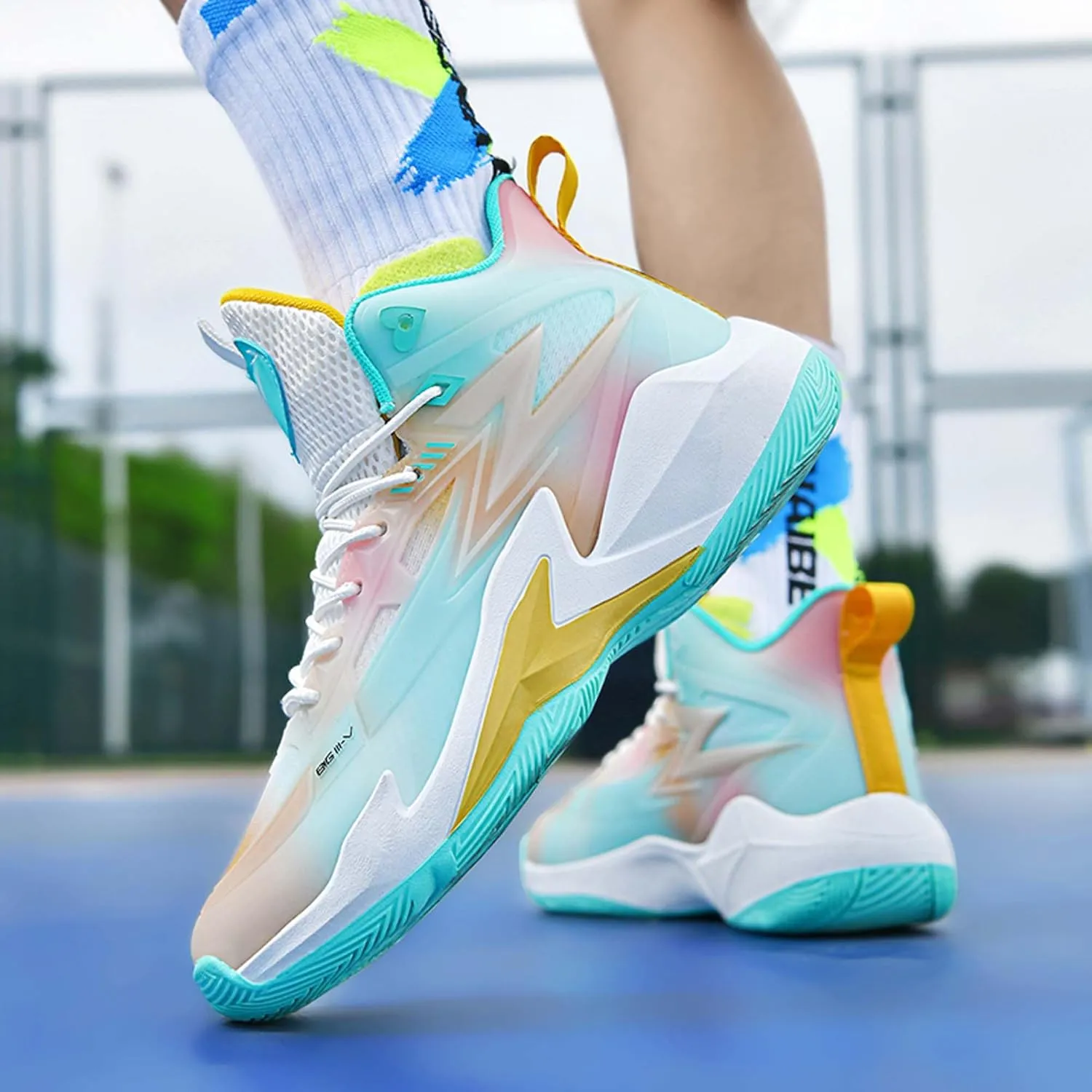 Autumn and Winter Universal Outdoor Sports Running Shoes, Anti Slip Basketball Shoes, wear-Resistant Soles, Hiking Shoes
