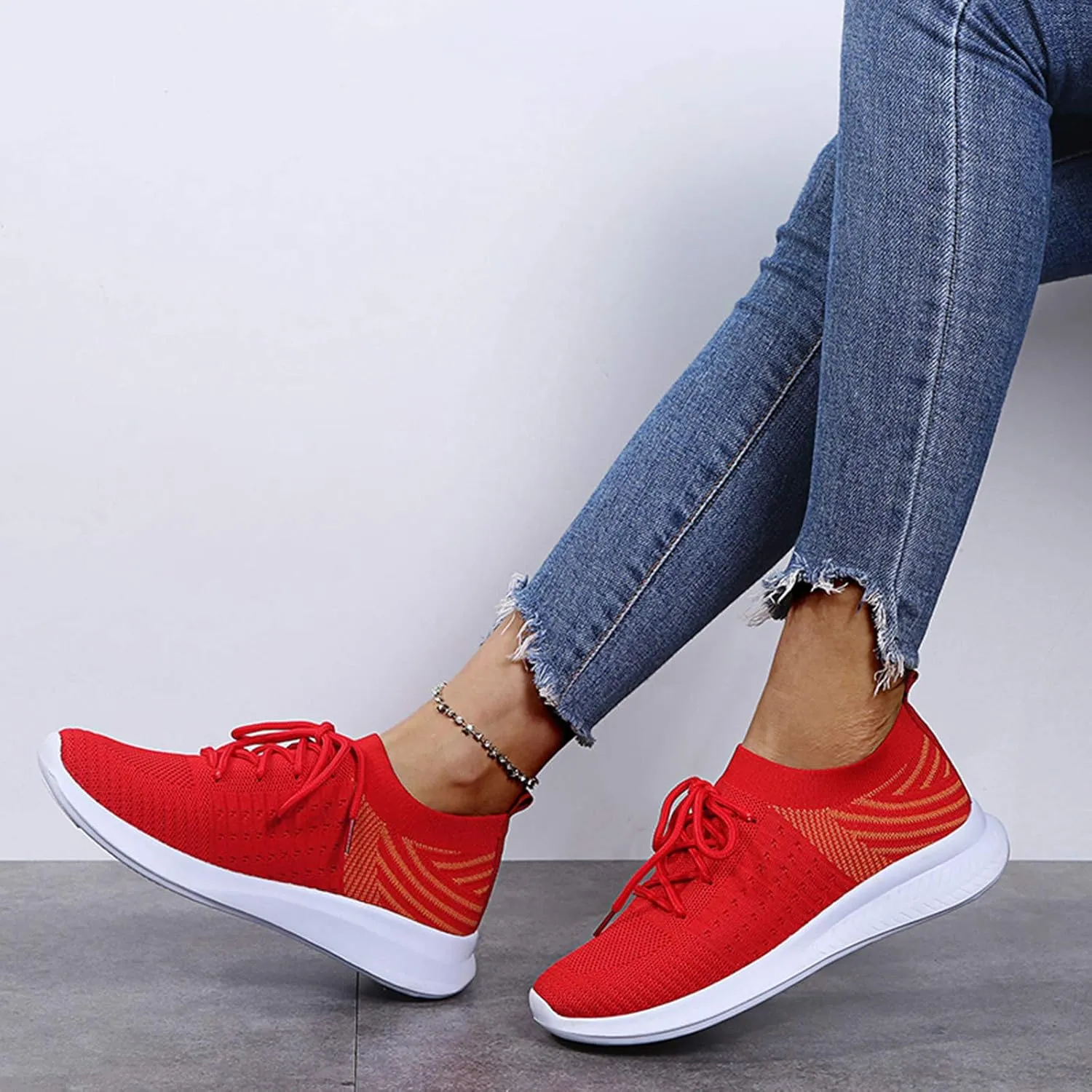 Casual Sneakers for Women Slip On Nurse Shoes for Women Dress Casual Shoes for Women 2023 Women's Sneakers Wide Zapatos De Mujer Antideslizante para Cocina