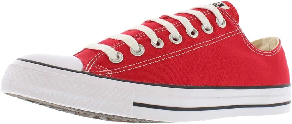 Converse Low TOP RED, 6.5 Women/4.5 Men