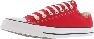Converse Low TOP RED, 6.5 Women/4.5 Men