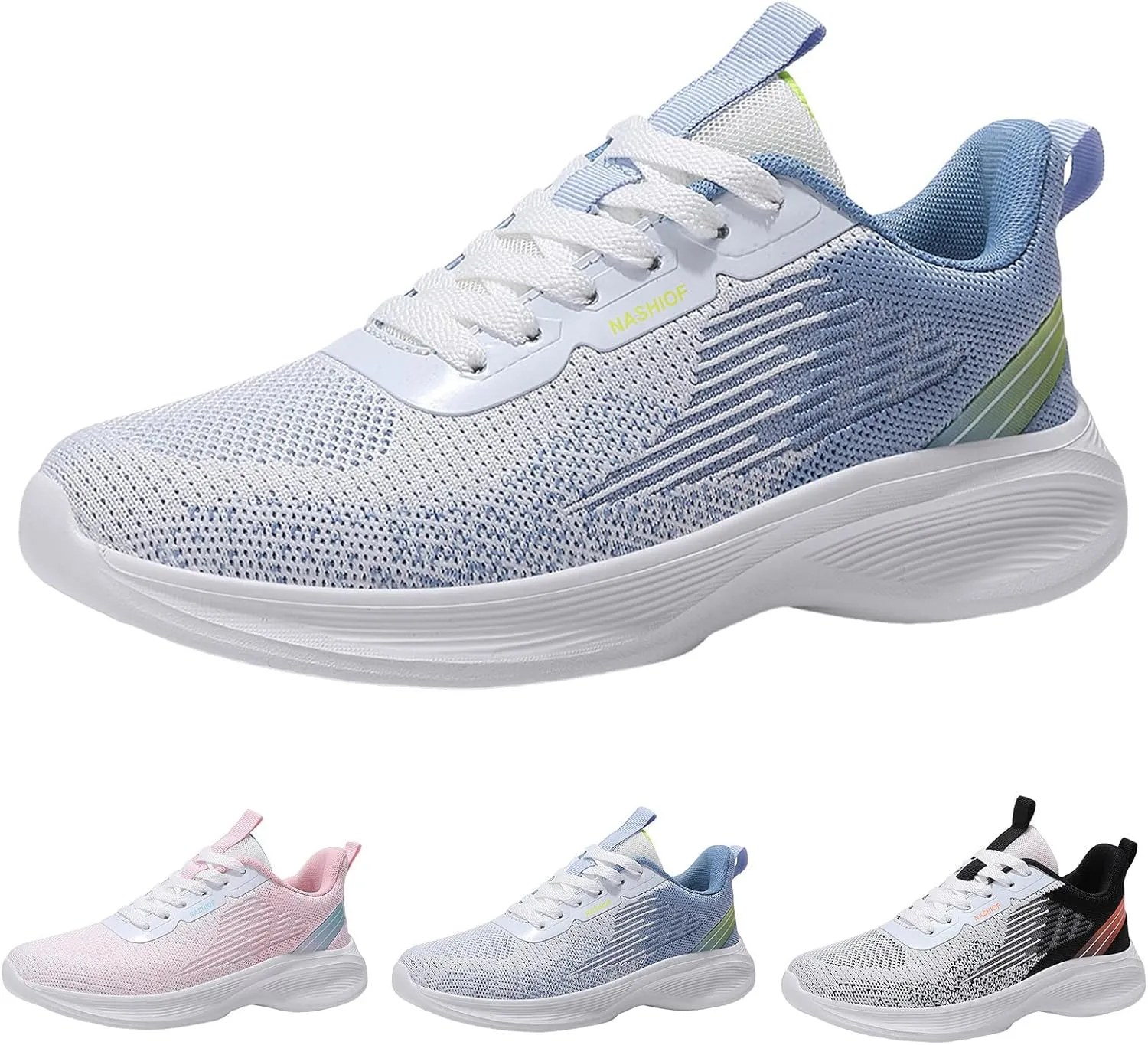 Cushion Comfortable Running Tennis Shoes for Women Workout Sport Work Casual Tennis Shoes Low Top Tennis Shoe