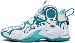 DHOVOR Mens Basketball Shoes, Teenager Fashion Basketball Sneakers, Anti-Slip Basketball Trainers Sports Shoes for Men Walking Shoes Outdoor and Indoor