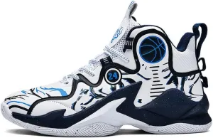 DHOVOR Mens Basketball Shoes, Teenager Fashion Basketball Sneakers, Anti-Slip Basketball Trainers Sports Shoes for Men Walking Shoes Outdoor and Indoor