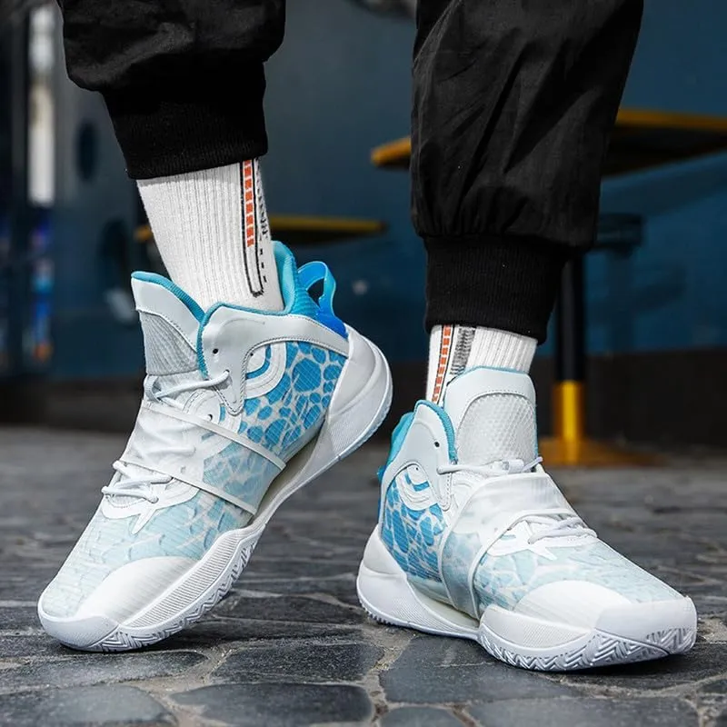 DHOVOR Womens Basketball Shoes Teenager Fashion Basketball Sneakers Anti-Slip Girls Basketball Shoes Indoor and Outdoor