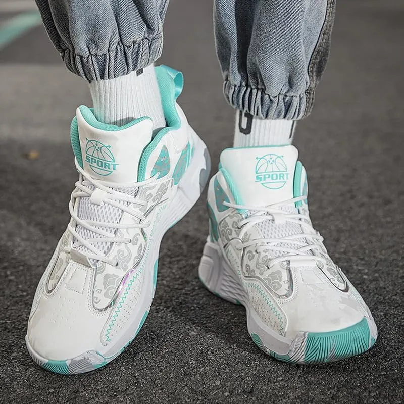 DHOVOR Womens Basketball Shoes Teenager Professional Anti Slip Fashion Basketball Sneakers Girls Tennis Shoes Trainers Sports Shoes for Womens