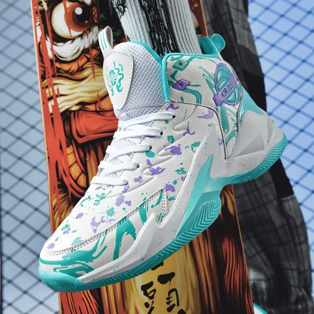 Diruite Breathable Outdoor Running Shoes Basketball Shoes Sports Shoes Men's Shoes Training Shoes Fashion Sneakers