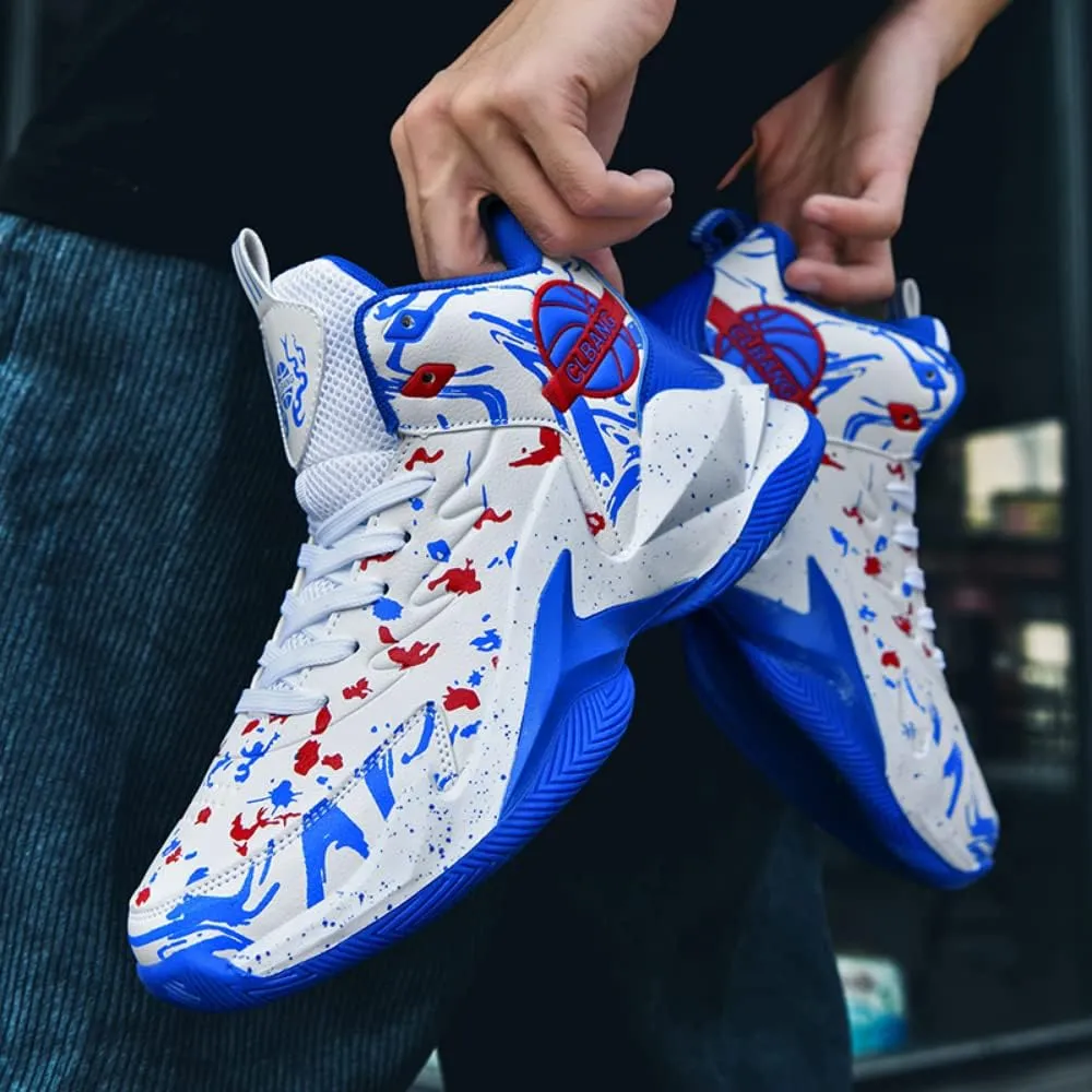 Diruite Breathable Outdoor Running Shoes Basketball Shoes Sports Shoes Men's Shoes Training Shoes Fashion Sneakers