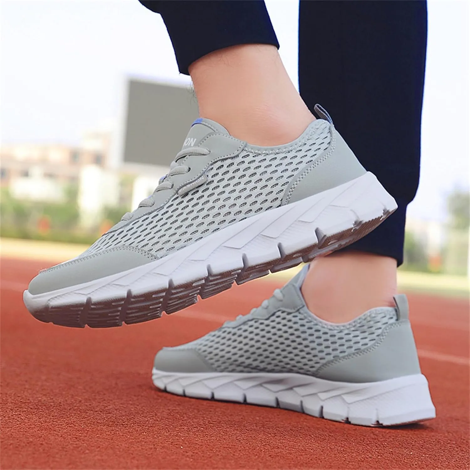 Fashion Orthopedic Sneakers for Men Breathable Mesh Comfortable Tennis Shoe Men's Classic Casual Walking Shoes
