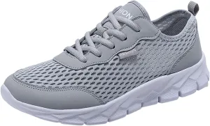 Fashion Orthopedic Sneakers for Men Breathable Mesh Comfortable Tennis Shoe Men's Classic Casual Walking Shoes