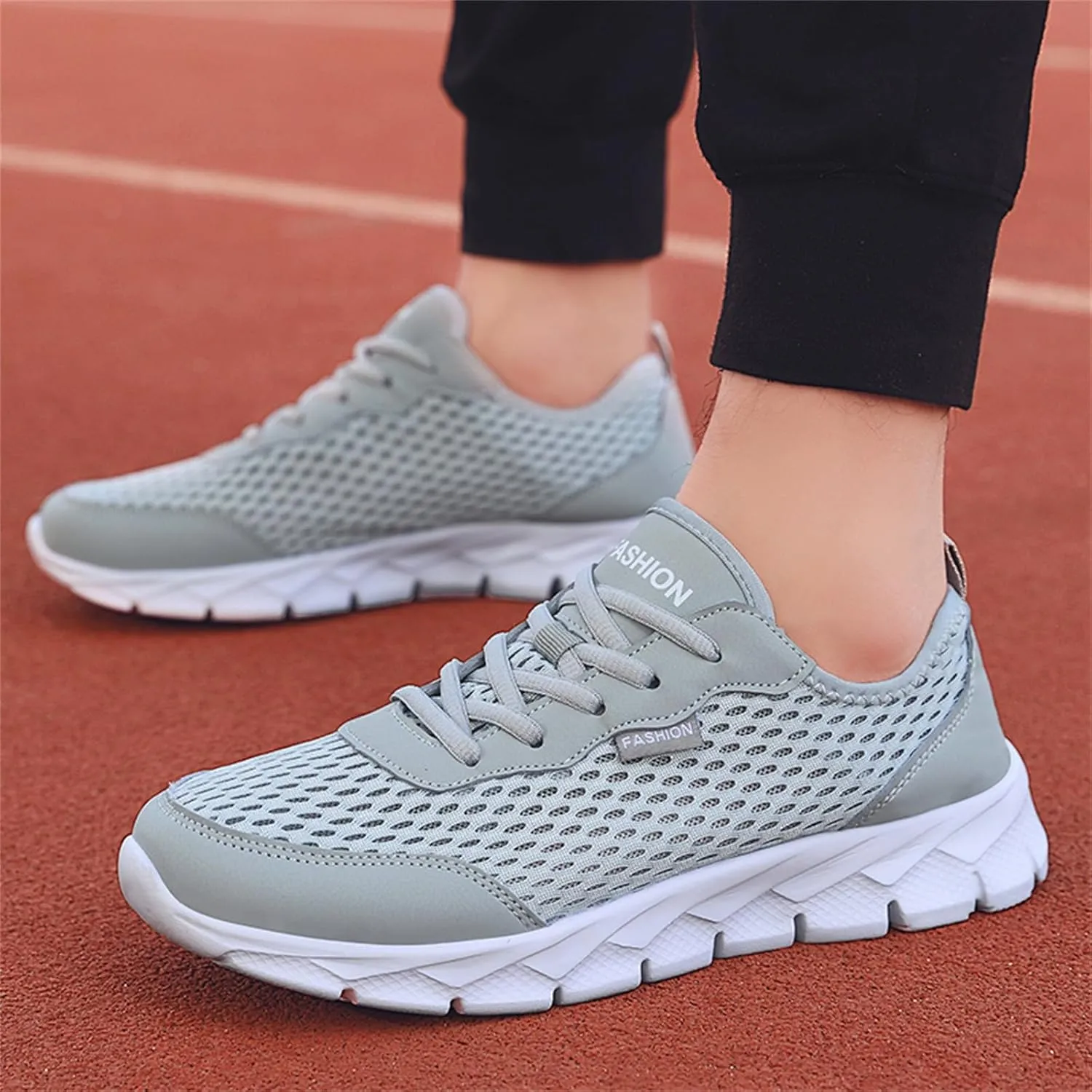 Fashion Orthopedic Sneakers for Men Breathable Mesh Comfortable Tennis Shoe Men's Classic Casual Walking Shoes