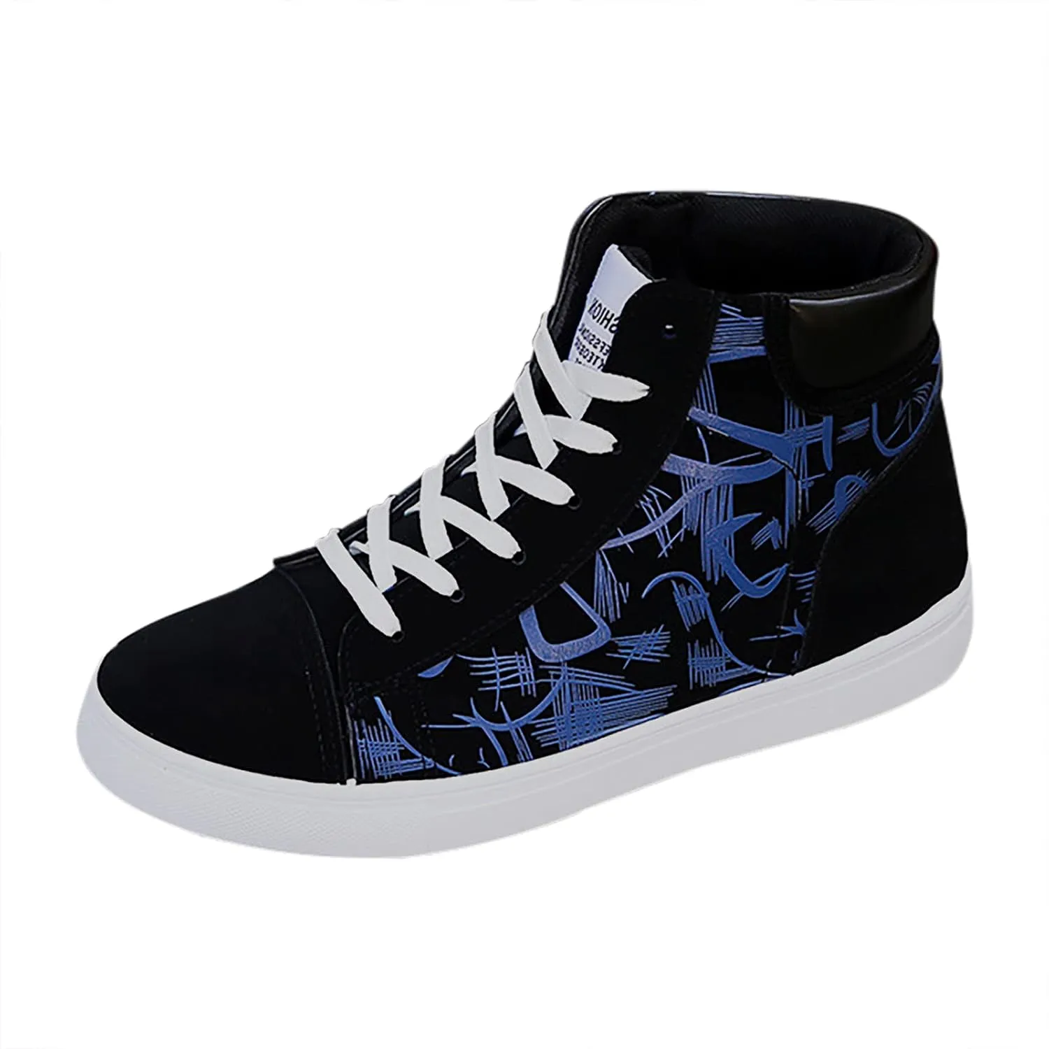 Fashion Platform Sneakers for Women 2023 Comfy Slip On Shoes for Women Black Sneakers for Women Fashion High Top Sneakers for Women Ankle Support Zapatos Comodos De Mujer Suaves