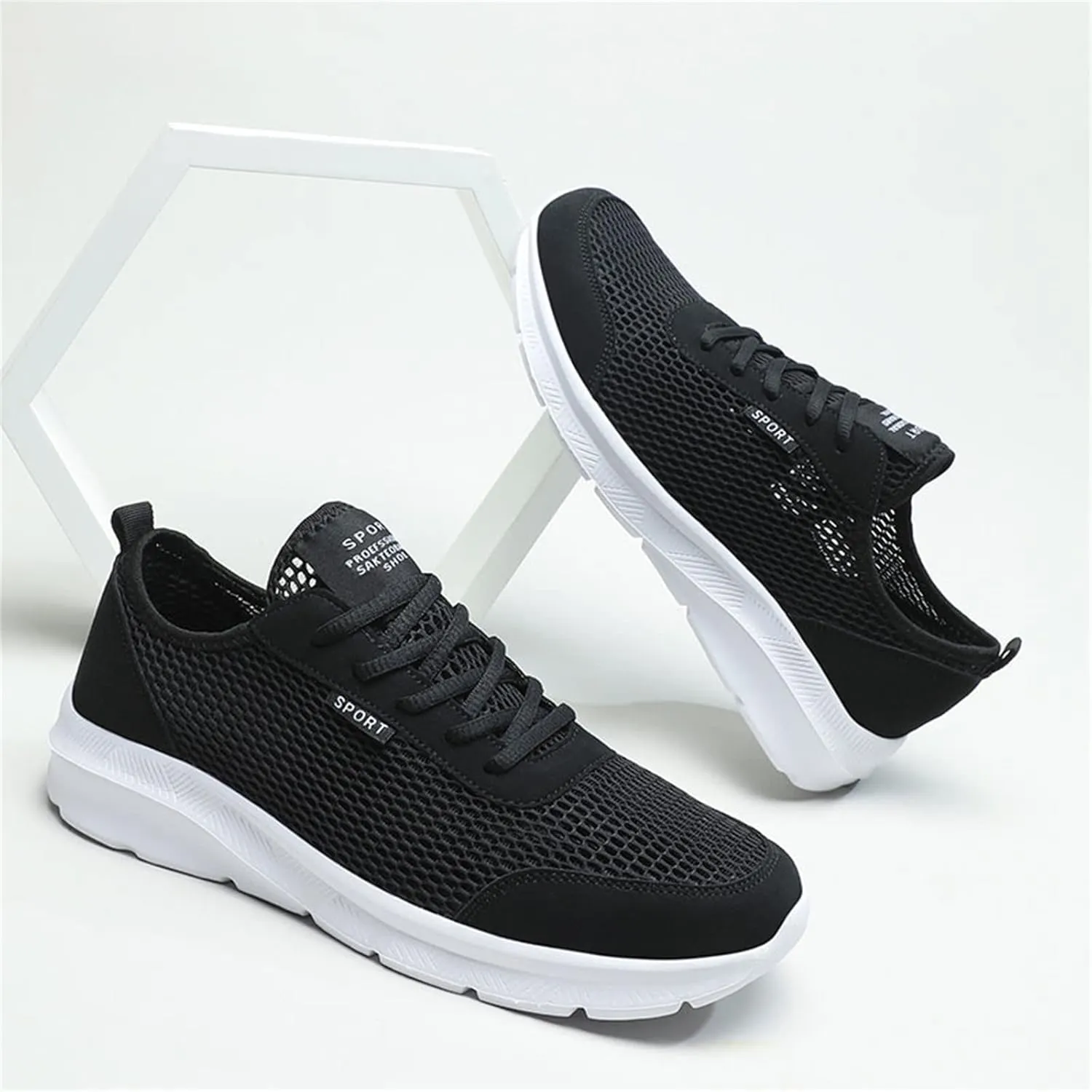 Fashion Summer Men Breathable Mesh Lightweight Comfortable Casual Shoes Sneaker Mens