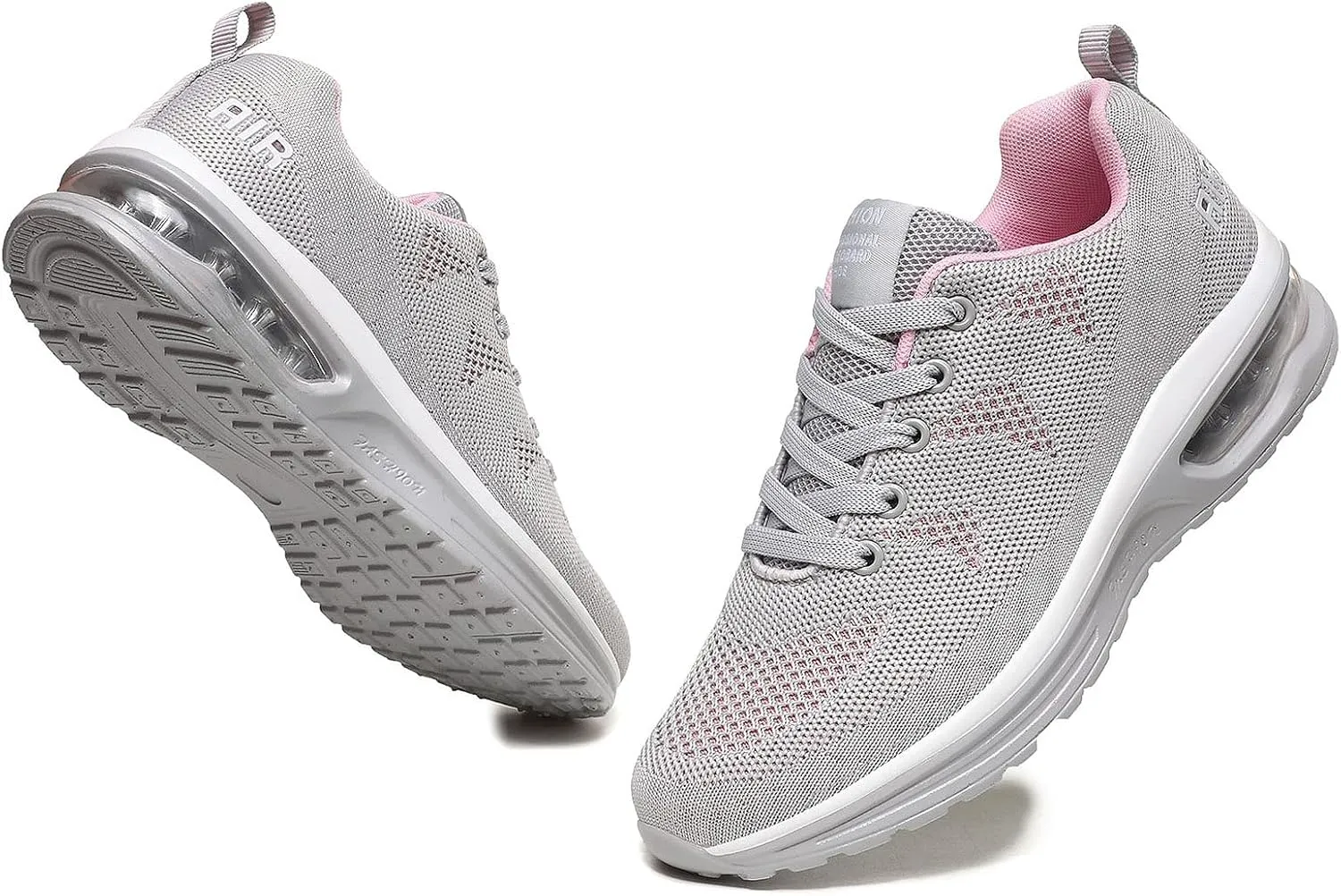 FLIOZY Womens Running Shoes Air Cushion Lightweight Sneakers Lace up Walking Tennis Shoes for Women