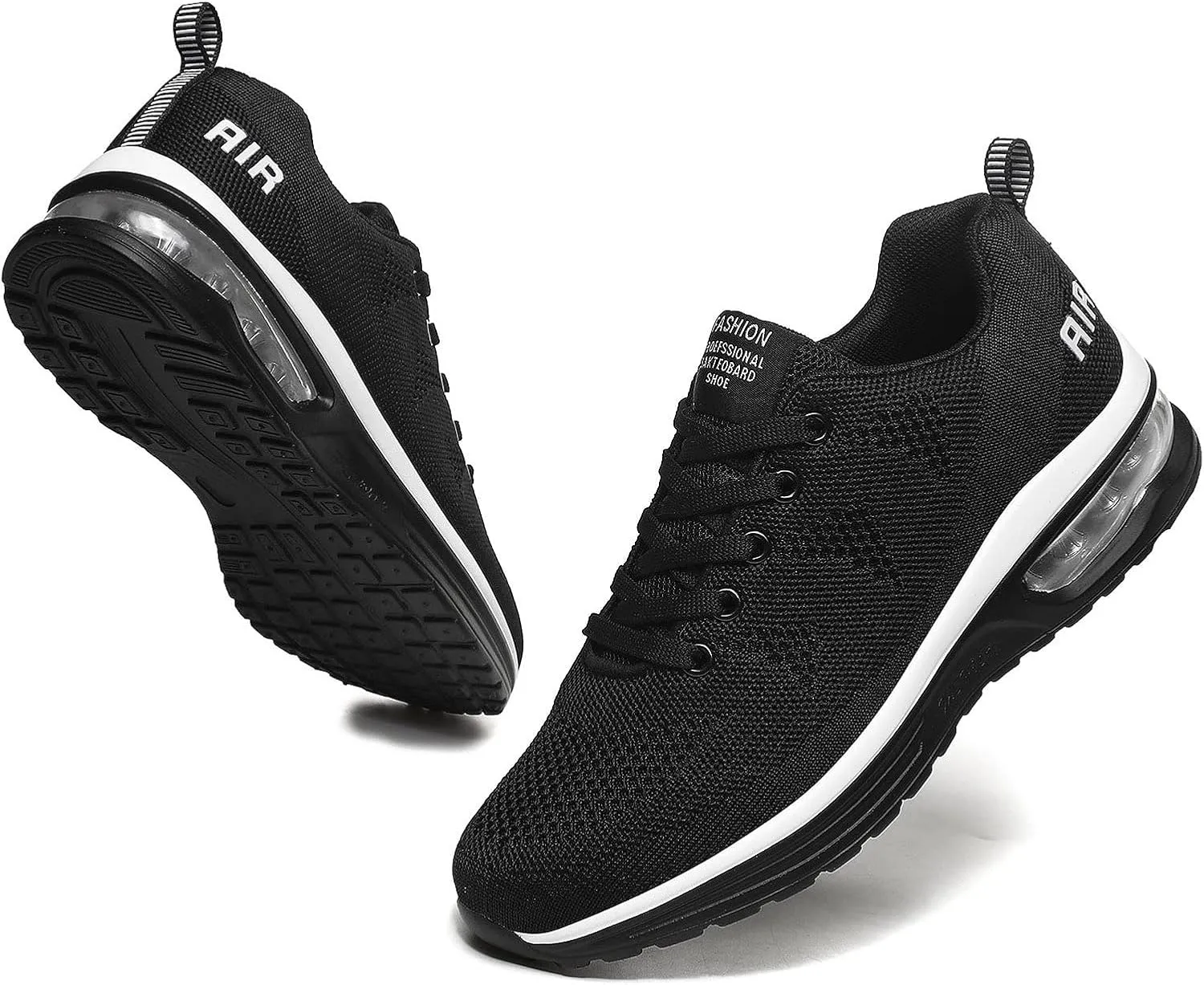 FLIOZY Womens Running Shoes Air Cushion Lightweight Sneakers Lace up Walking Tennis Shoes for Women