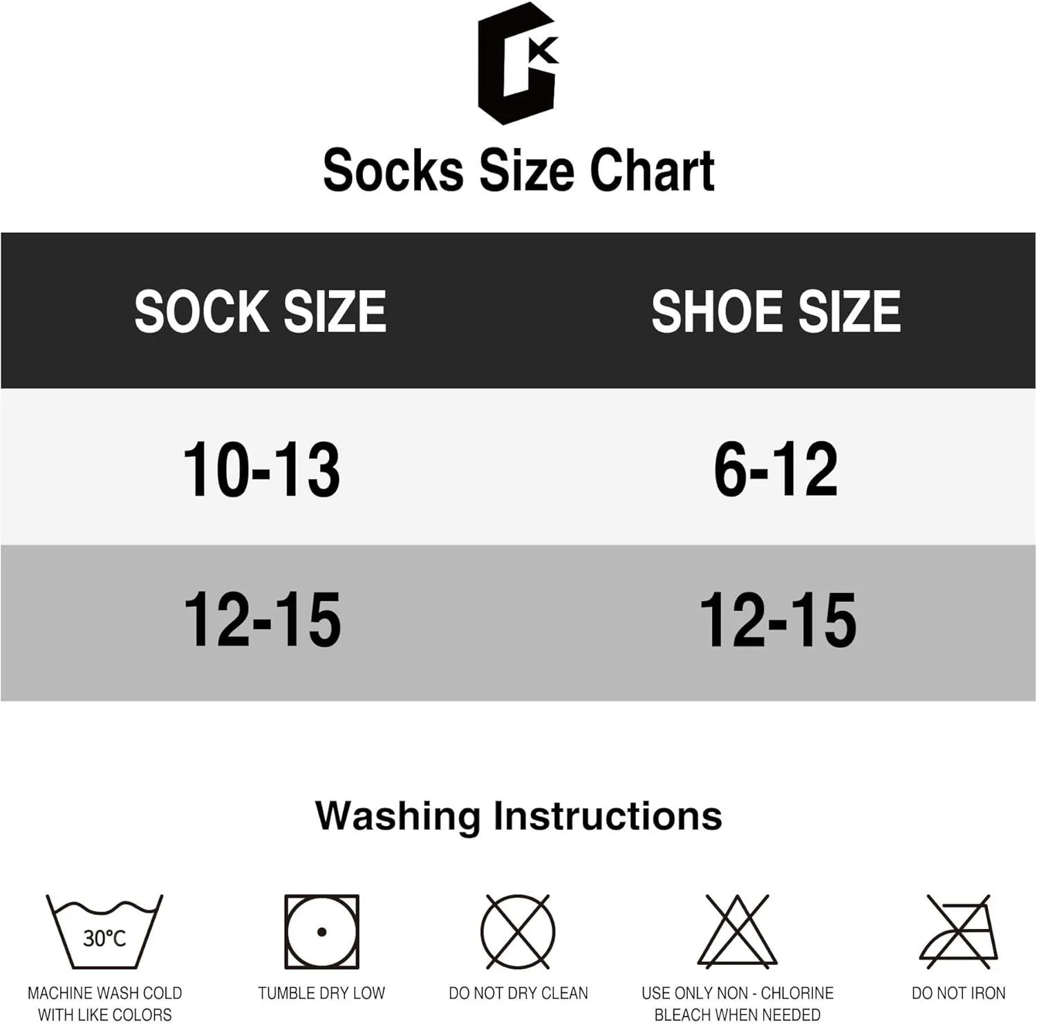 GKX Men's Cotton Athletic Socks – Moisture-Wicking, Cushioned Crew Socks for Work Boots, Sports & Outdoor – Heavy Duty