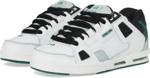 Globe Men's Sabre Skate Shoe, White/Green, 8