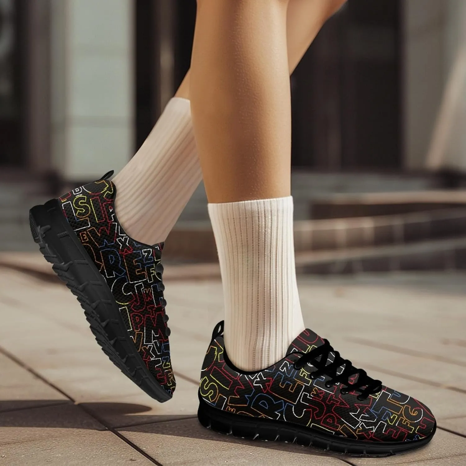 Go Walk Shoes for Women Men Breathable Mesh Road Running Shoes Teens Girls Boys Travel Sneakers