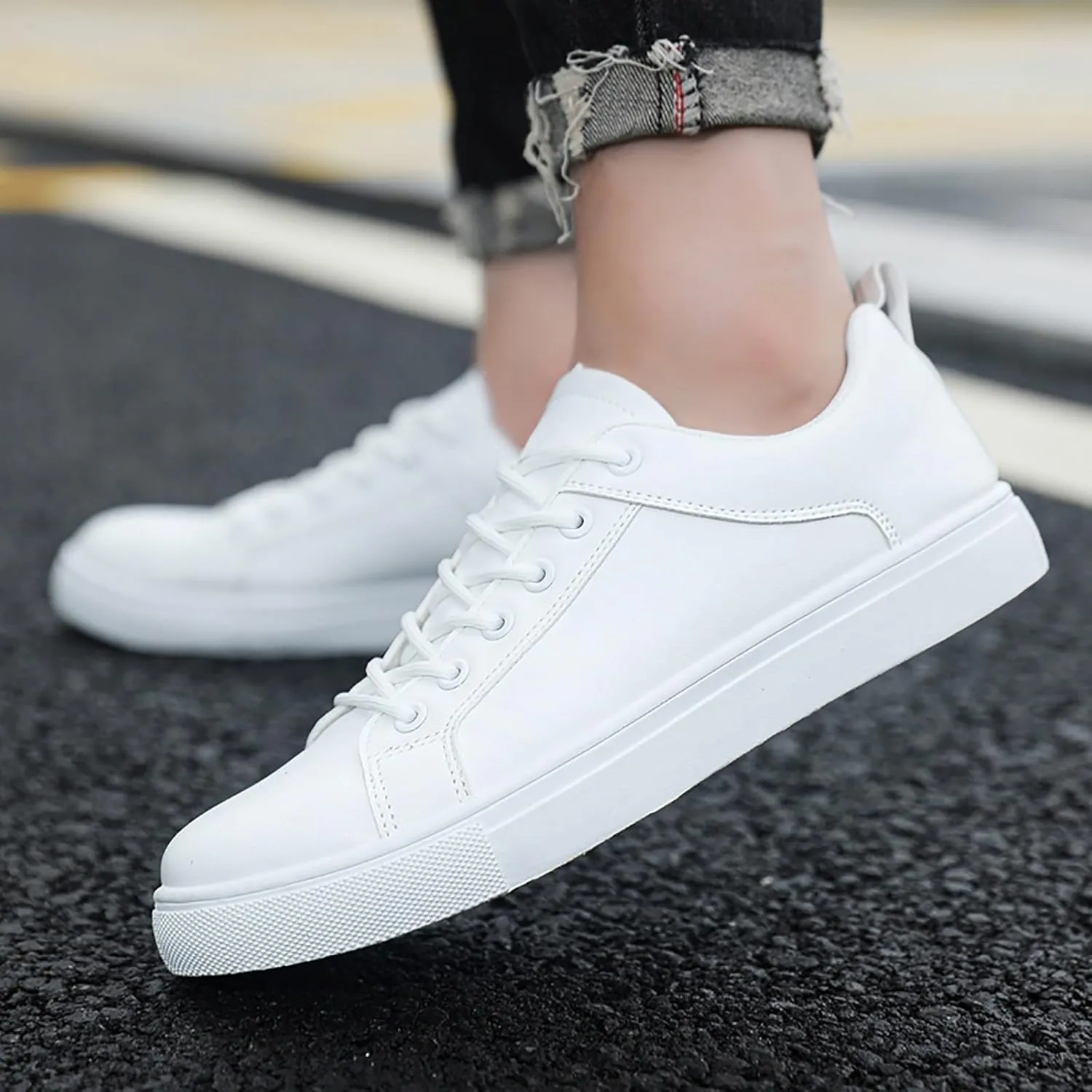 High Top Sneakers for Women 2023 Zapatos Antideslizantes para Mujer De Hule Black Sneakers for Women Slip On Plantar Fasciitis Shoes Women Dress Womens Black Sneakers Size 7w