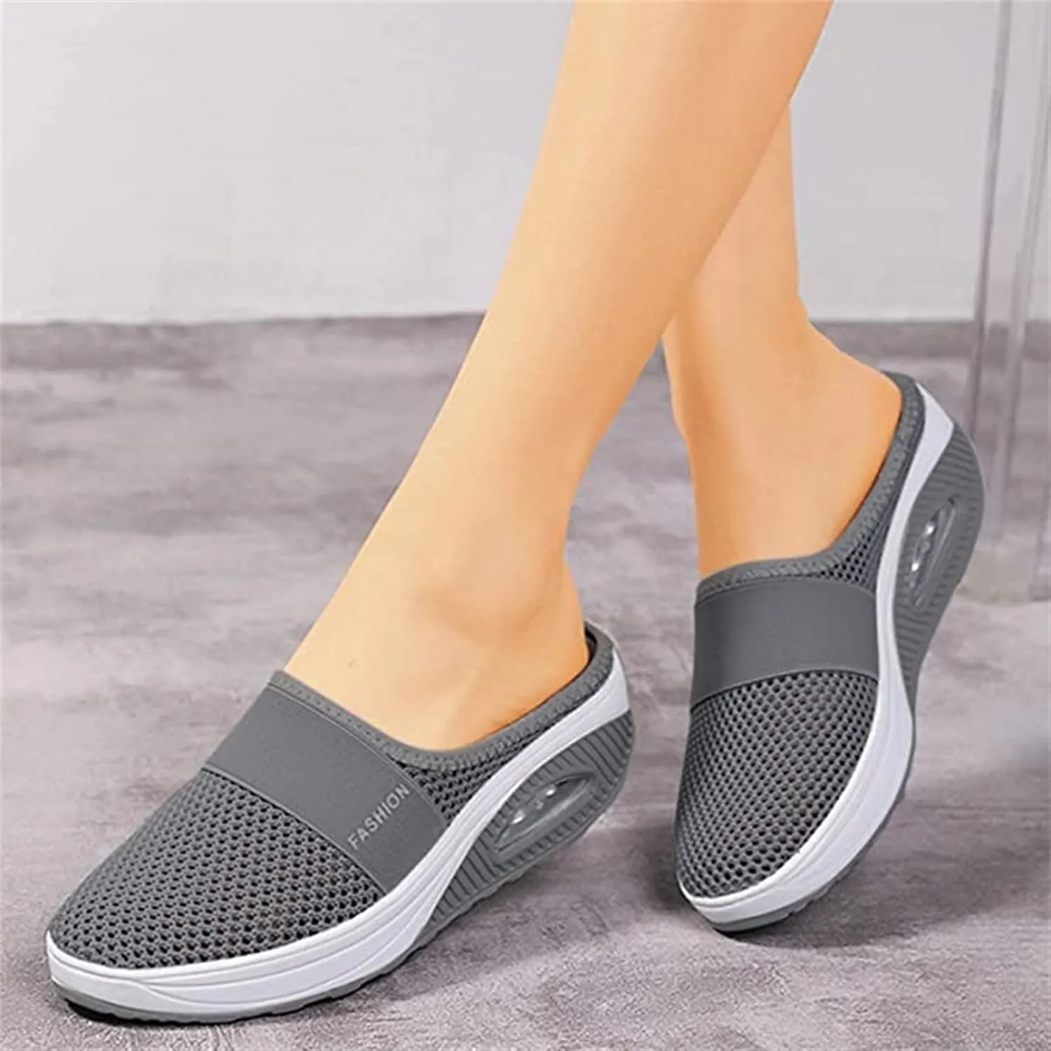 Ladmiple Sneakers For Women Walking Shoes Slip On Low Cut Casual Dressy Summer Comfort Fashion Platform Flats Loafers
