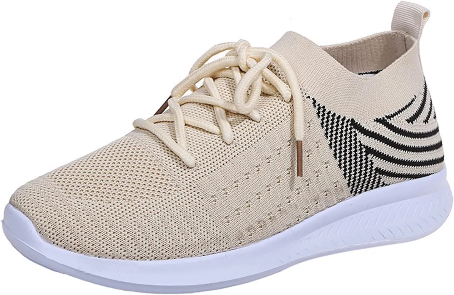 Ladmiple Walking Sneakers For Women Wide Width Comfort Mesh Non Slip Casual Athletic Gym Tennis Running Slip On Sneakers