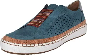 Ladmiple Womens Shoes Dressy Casual Loafers Canvas Shoes Low Cut Slip On Fashion Comfortable Walking Platform Sneakers