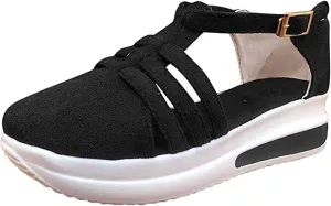 Ladmiple Womens Shoes Dressy Casual Loafers Canvas Shoes Low Cut Slip On Walking Comfortable Fashion Platform Sneakers