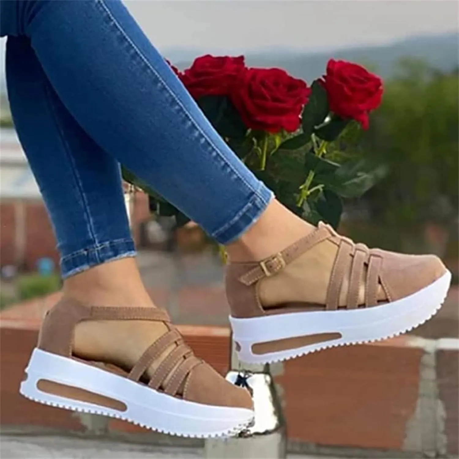 Lausiuoe Sneakers For Women Slip On Canvas Shoes Low Cut Casual Classic Walking Lightweight Comfortable Fashion Flat Loafers