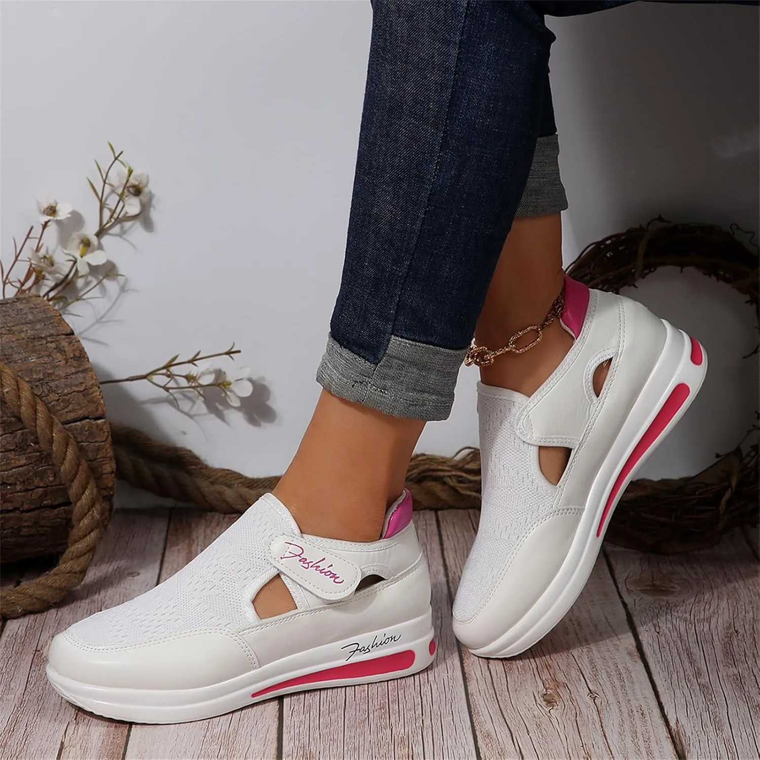 Lausiuoe Womens Shoes Dressy Casual Flats Loafers Low Cut Casual Canvas Walking Shoes Fashion Comfortable Slip On Sneakers