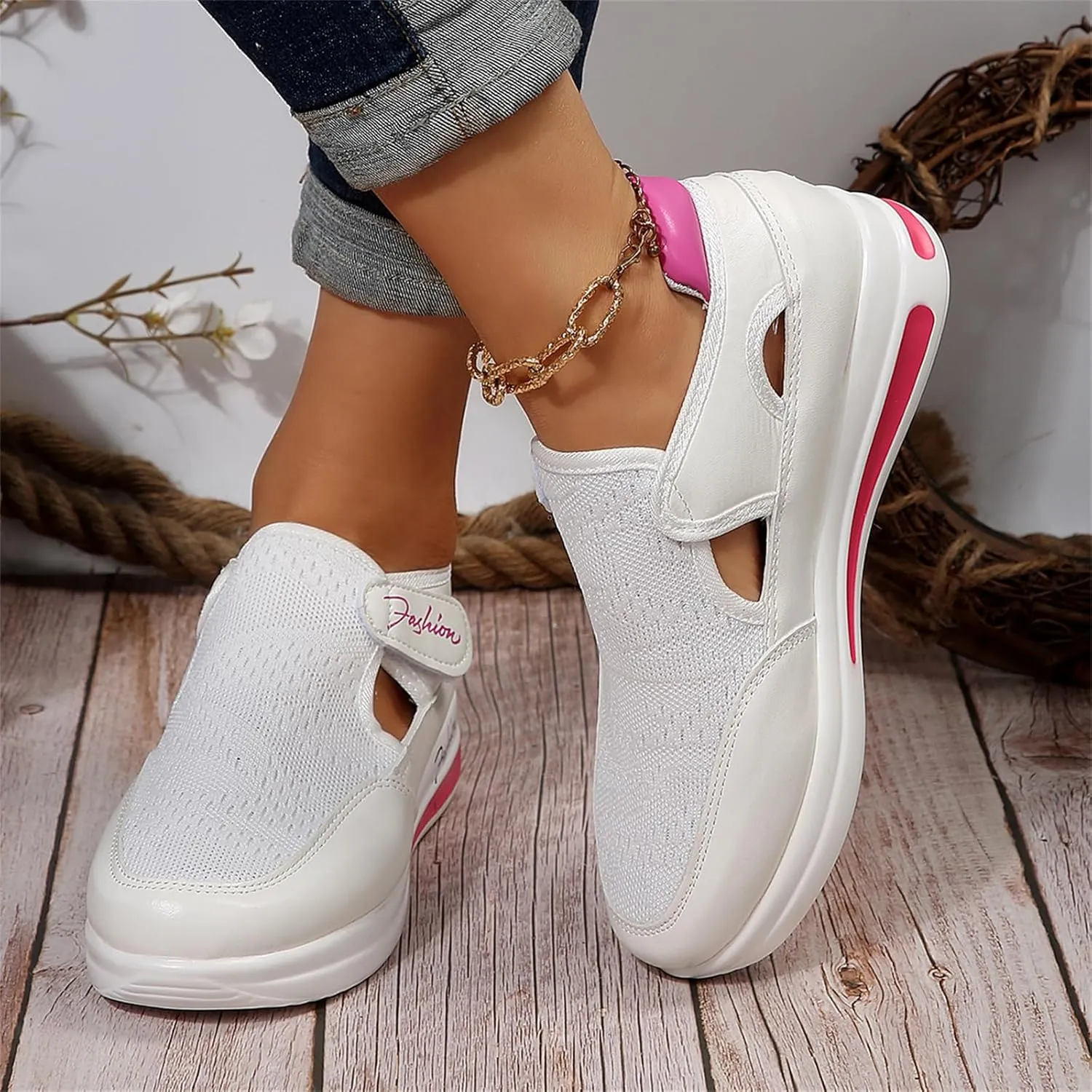 Lausiuoe Womens Shoes Dressy Casual Flats Loafers Low Cut Casual Canvas Walking Shoes Fashion Comfortable Slip On Sneakers