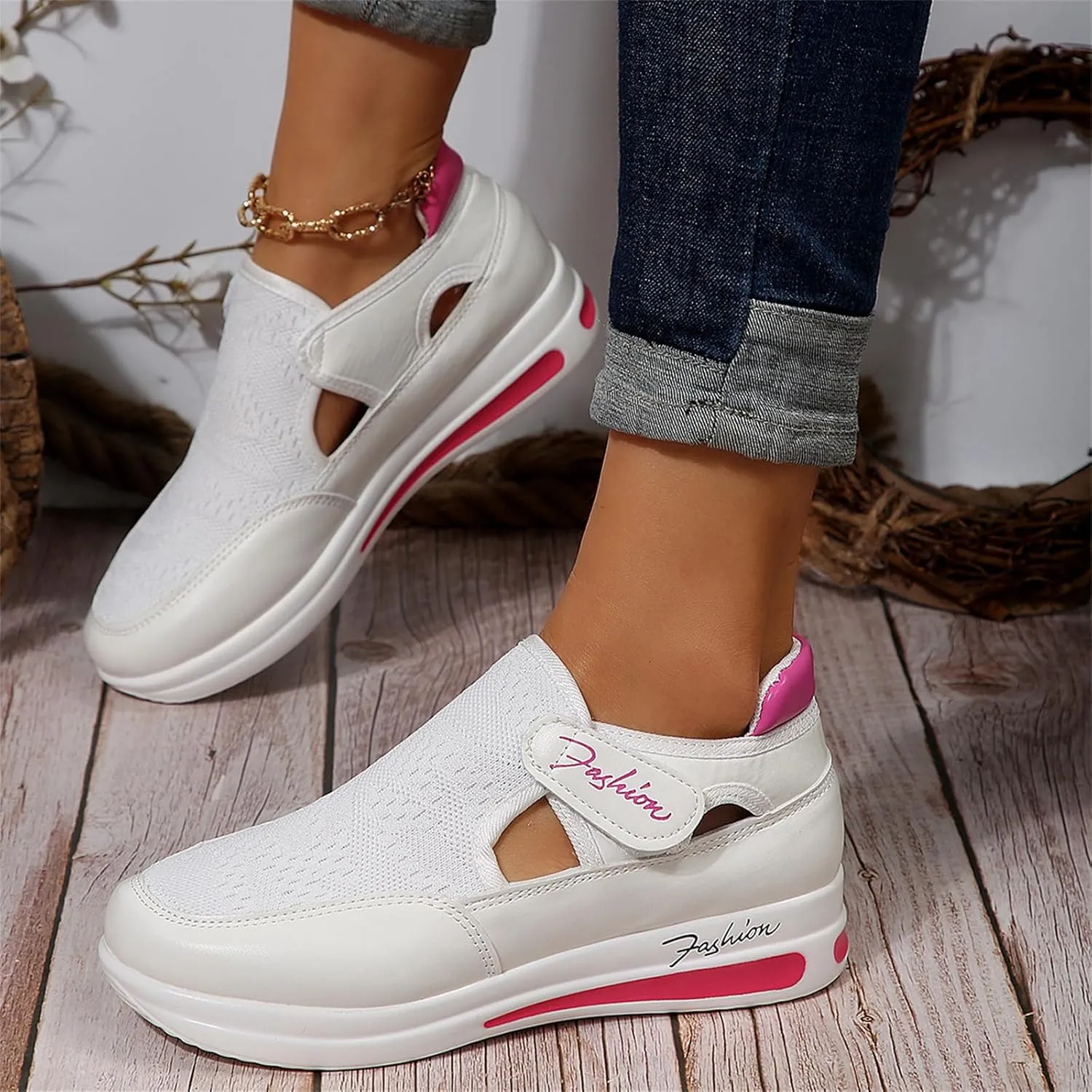 Lausiuoe Womens Shoes Dressy Casual Flats Loafers Low Cut Casual Canvas Walking Shoes Fashion Comfortable Slip On Sneakers