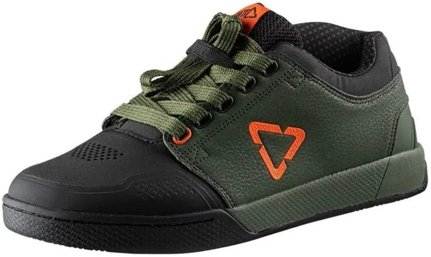 Leatt Men's Shoe 3.0 Flat V22 Ventilated Puncture Resistant Flexible Low-Profile Padded Moisture-Wicking Cycling