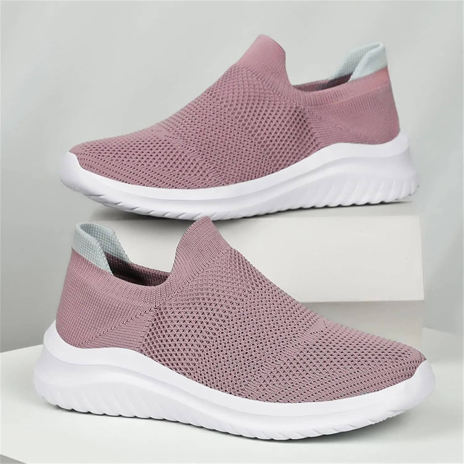 Lightweight Walking Tennis Shoes for Women Non Slip Comfortable Fashion Tennis Shoes Barefoot Minimalist Shoe