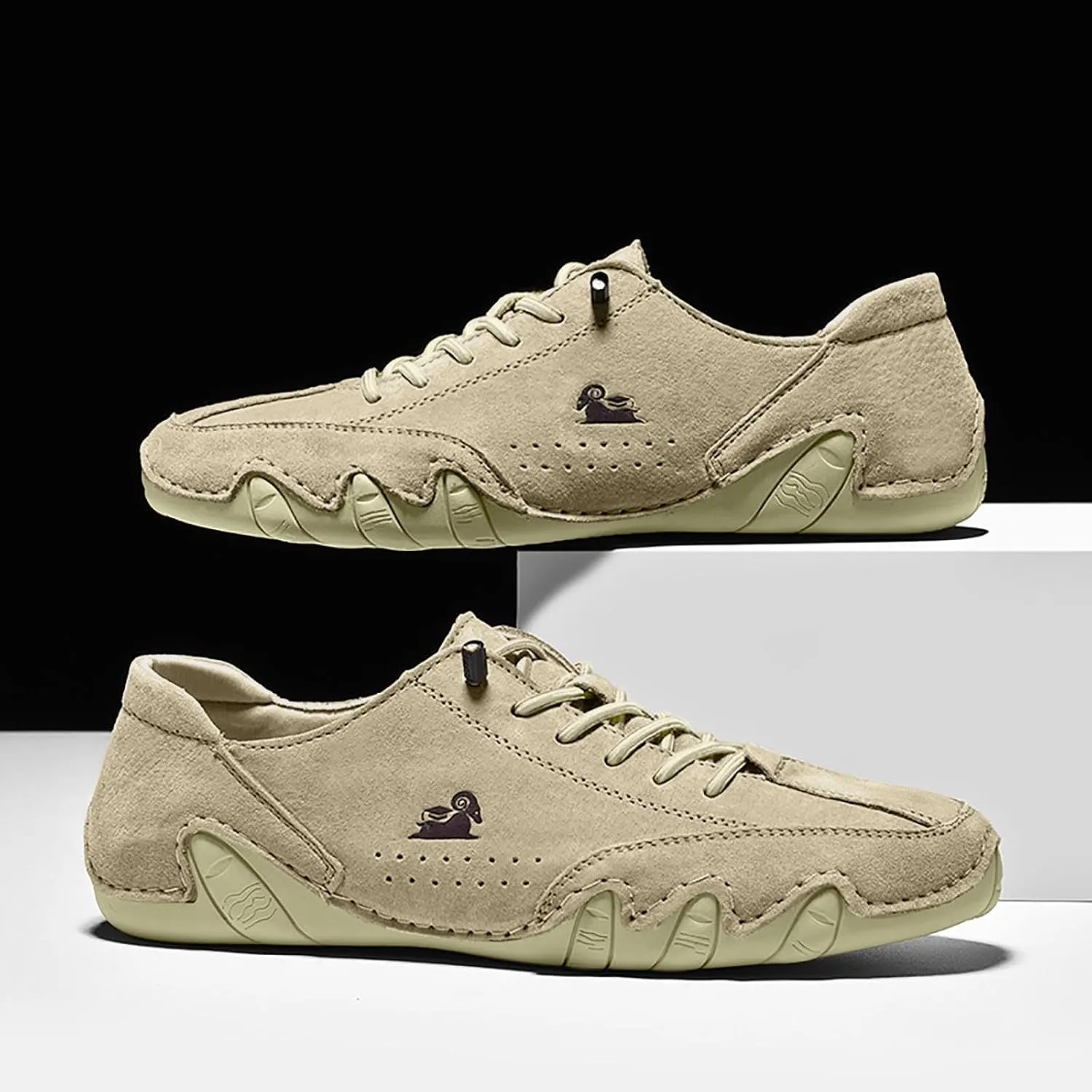 Men Leather Athletic Shoes Stylish and Durable Sports Sneakers Casual Shoes Sneaker Boots for Men Work