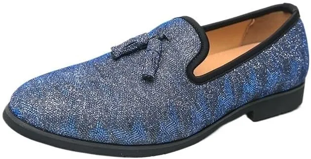 Men Tassels Loafers Slip On Casual Slipper Flats Leather Shoes
