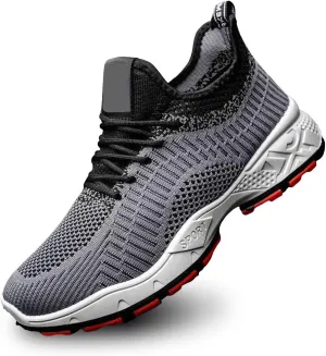 Men's Fashion Mesh Breathable Flying Woven Sneakers Casual Breathable Shoes Sneaker Ornament for Men
