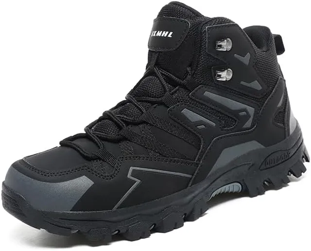 Men's Hiking Shoes, Outdoor Hiking Boots, Breathable Mesh Lining, TPR Outsole, EVA Insole