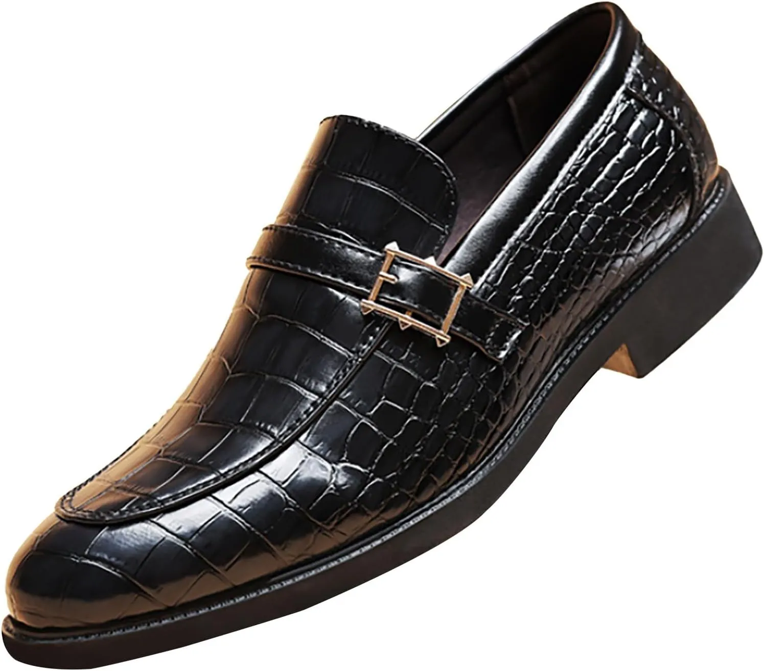 Men's Lace Up Leather Dress Shoes Leisure Breathable Comfortable Solid Fashion Business Shoes for Men